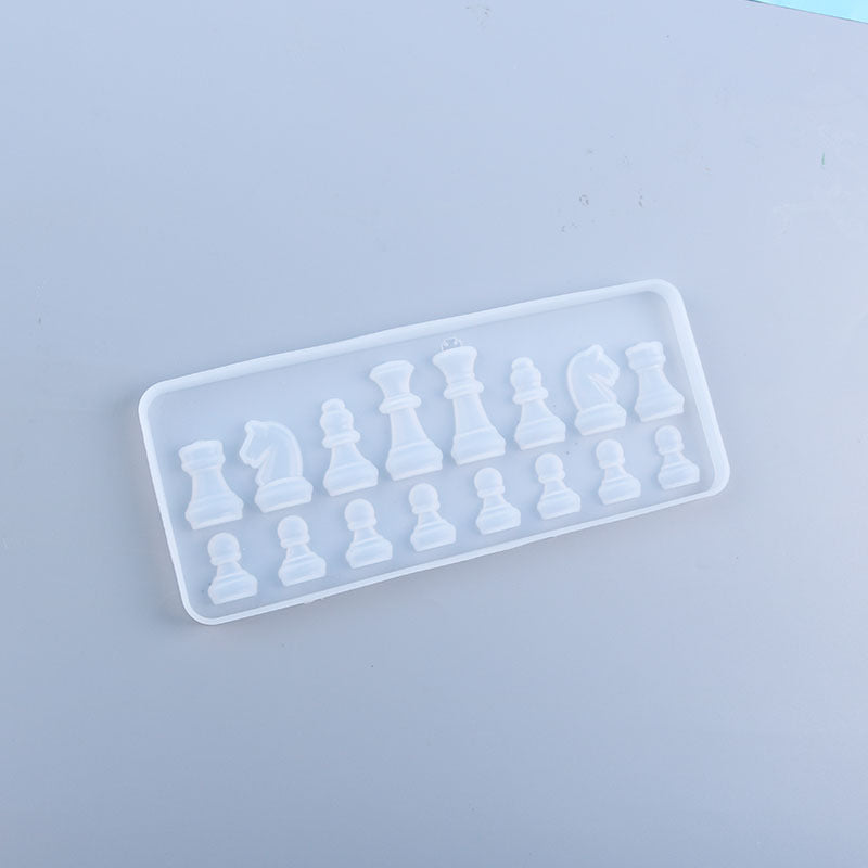 Moule en silicone Échiquiers et/ou jeu de dame "DropShib"