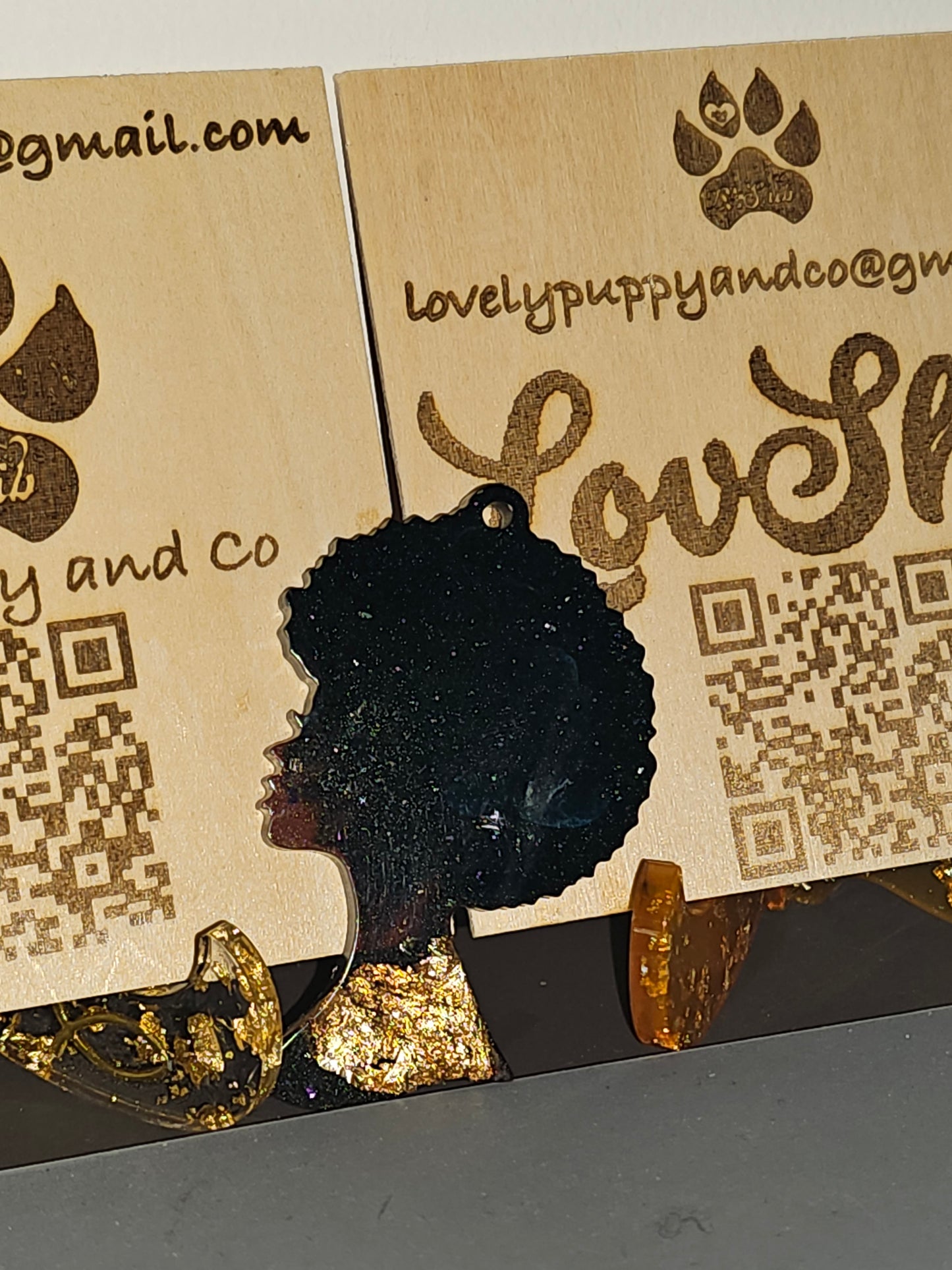 Gamme Antilles-Guyane Africaniz Black Afro en résine (1 pcs)