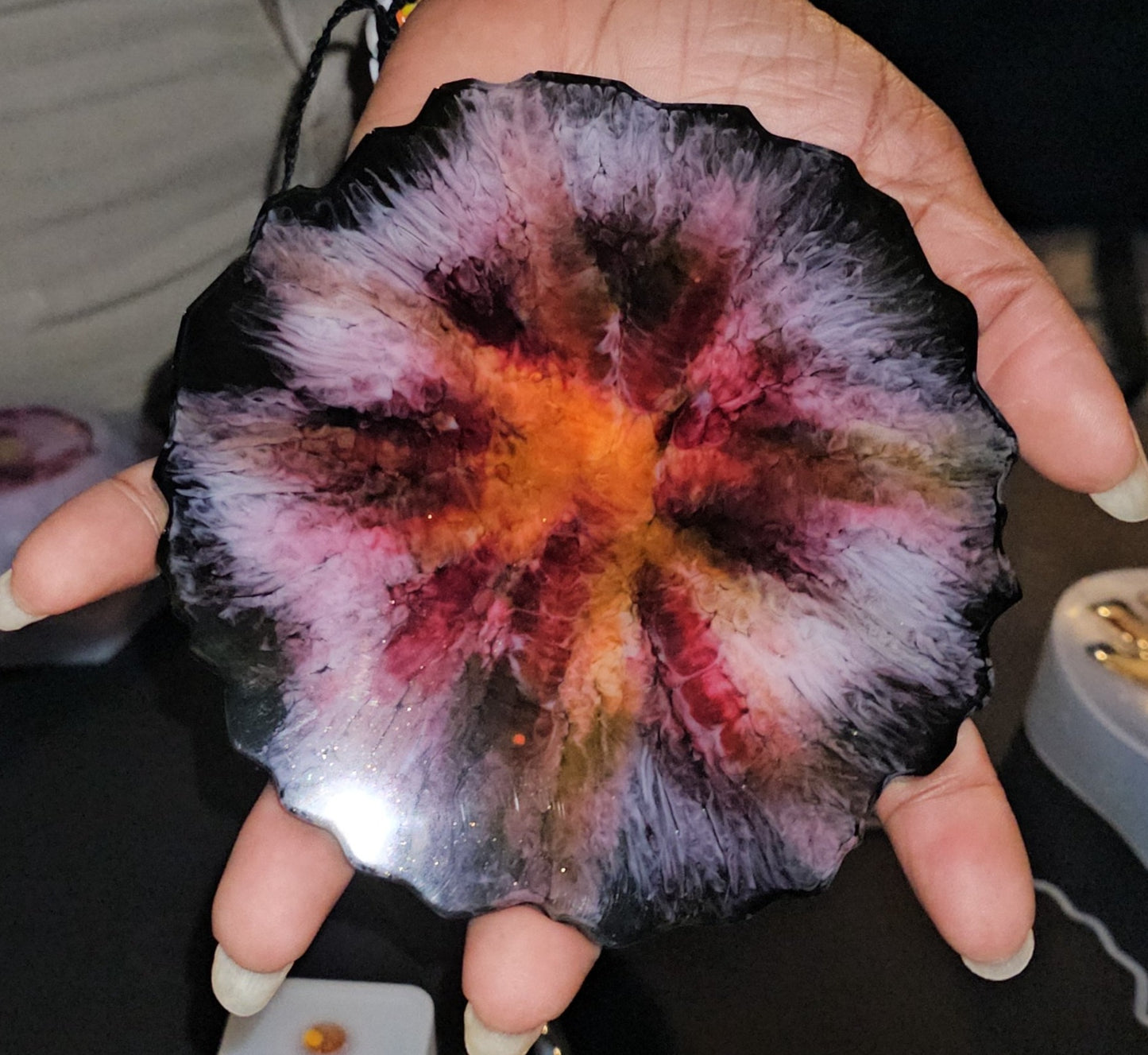 Dessous de verre en résine (par lot)