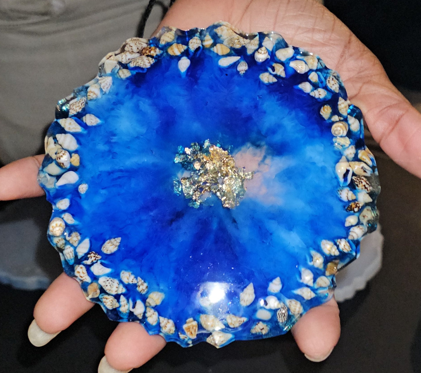 Dessous de verre en résine (par lot)
