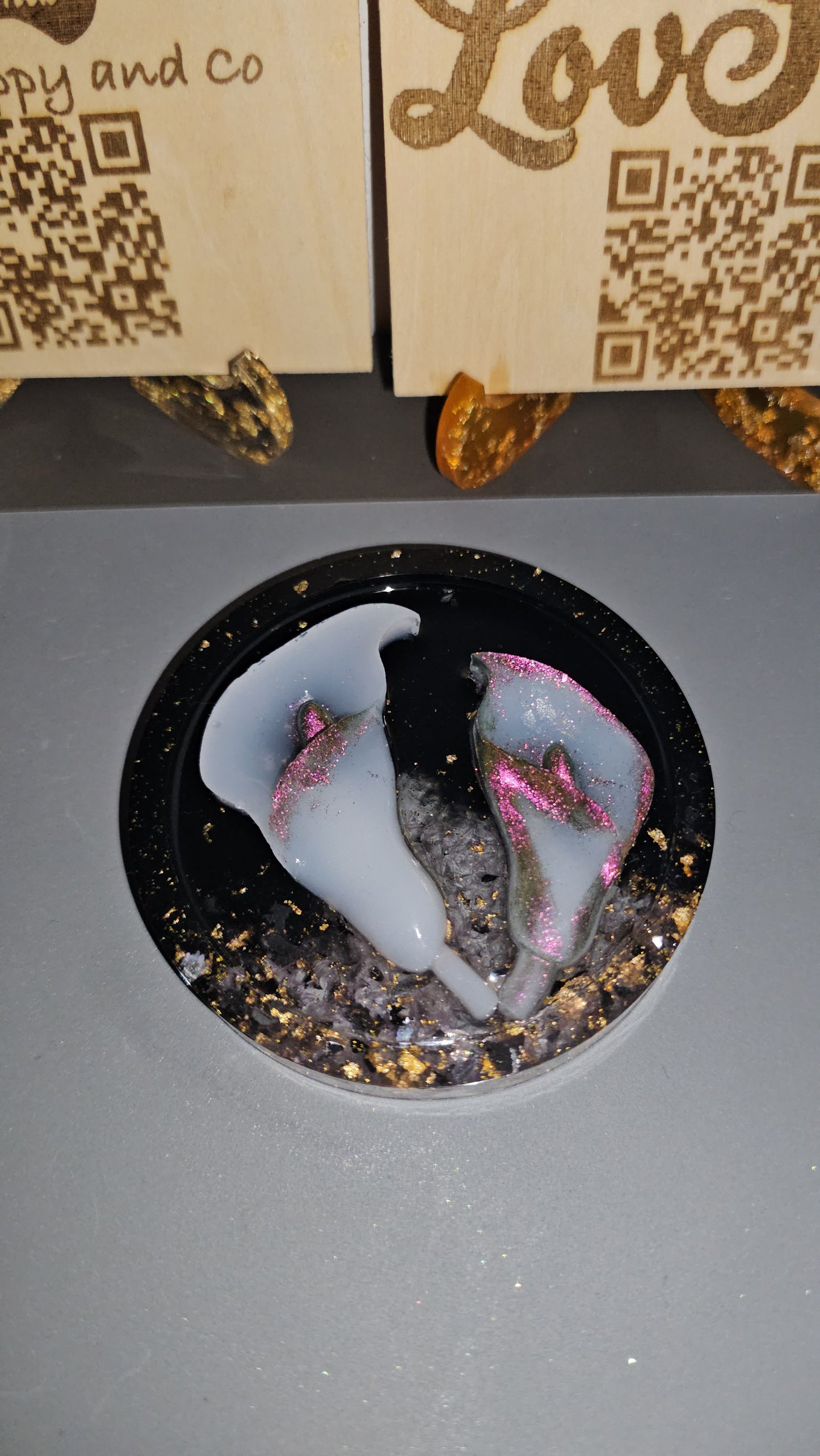 Vides poches en résine (1 pcs)