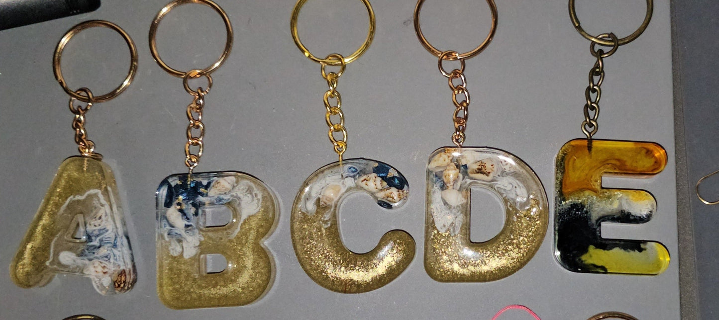 Gamme Alphabets et Chiffres en résine (1 pcs)