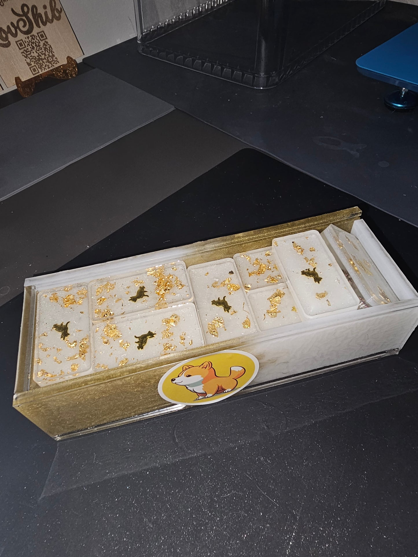 Dominos en résine (28 pcs)