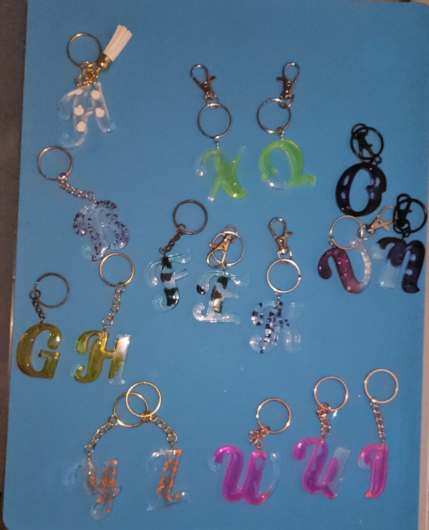 Gamme Alphabets et Chiffres en résine (1 pcs)