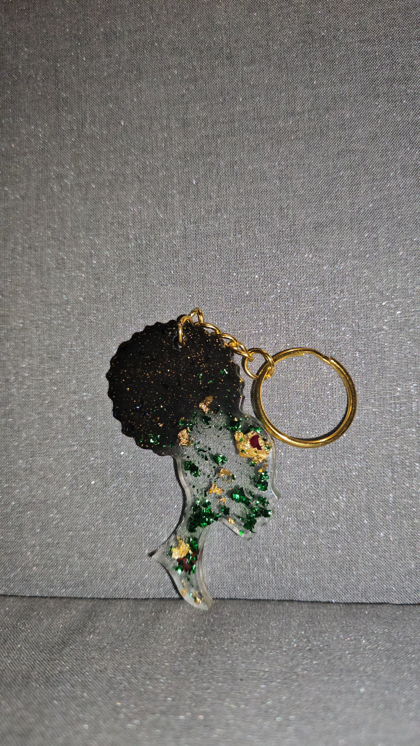 Gamme Antilles-Guyane Africaniz Black Afro en résine (1 pcs)