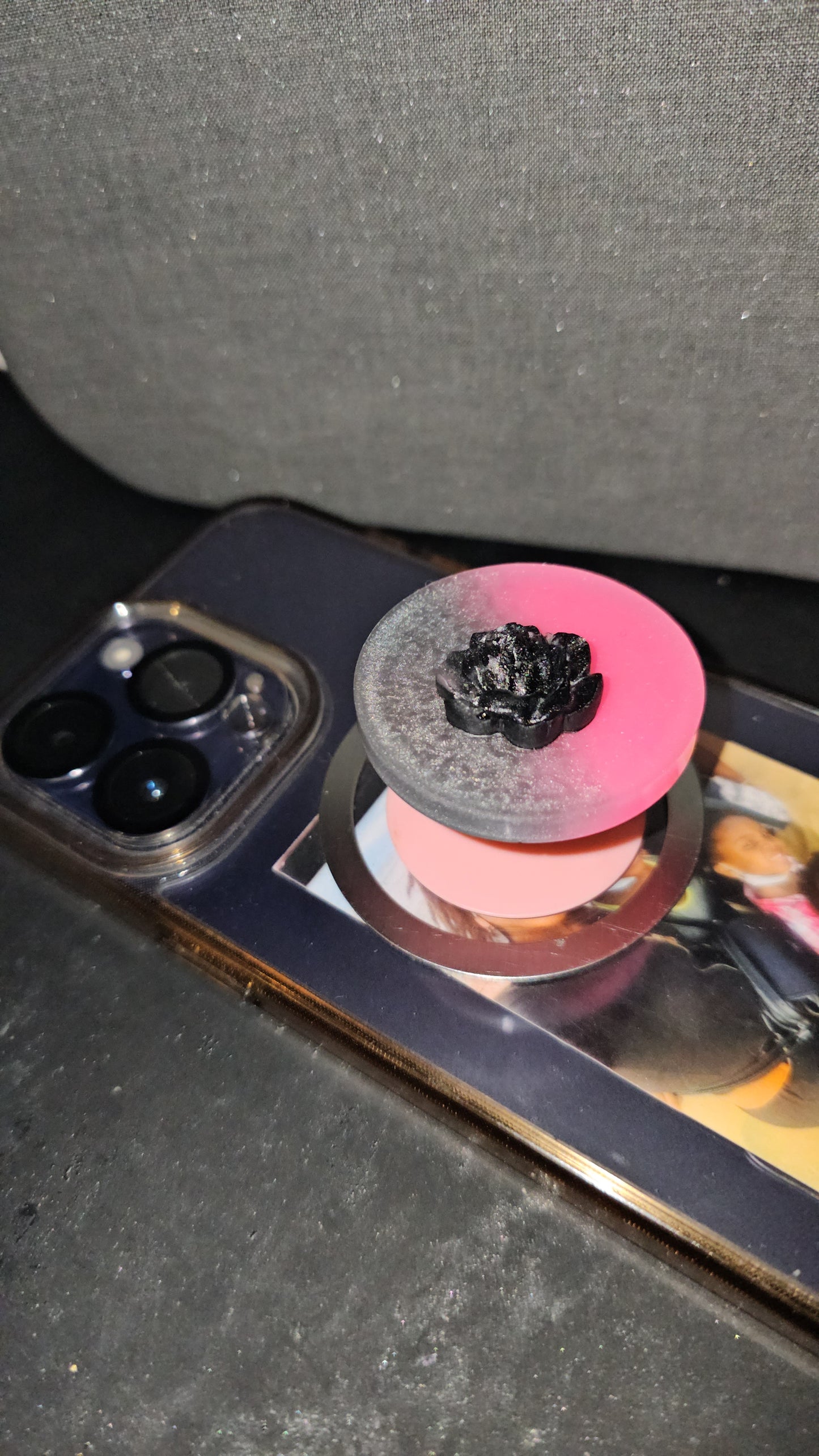 Support de téléphone en résine rétractable (1 pcs)