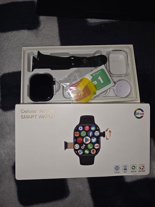 â Montre SmartWatch CD99 X 5G â CamĂ©ra Rotative 180° â GPS â SIM â WiFi