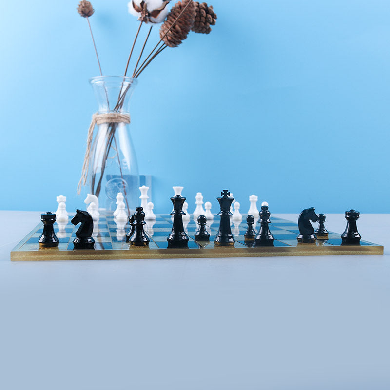 Moule en silicone Échiquiers et/ou jeu de dame "DropShib"