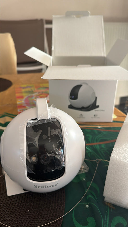 📹 Caméra Intelligente Connecté DH013 – Robot Mobile HD WiFi - Jeux interactif pour Chat