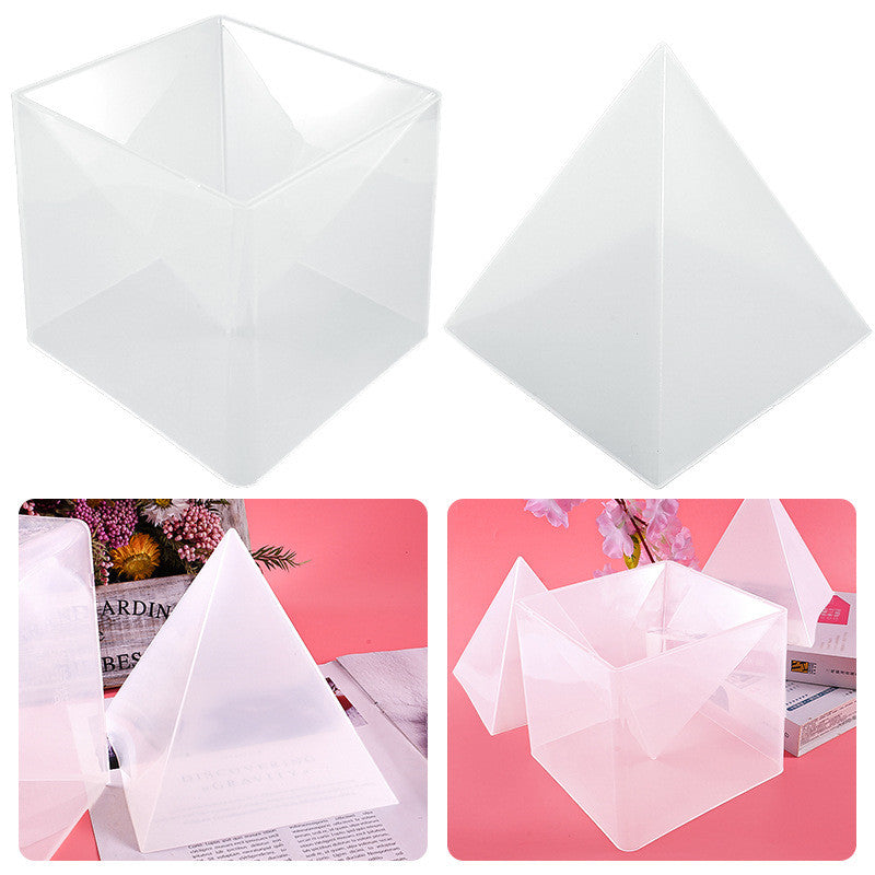 Moule en silicone silicone pyramide "DropShib"