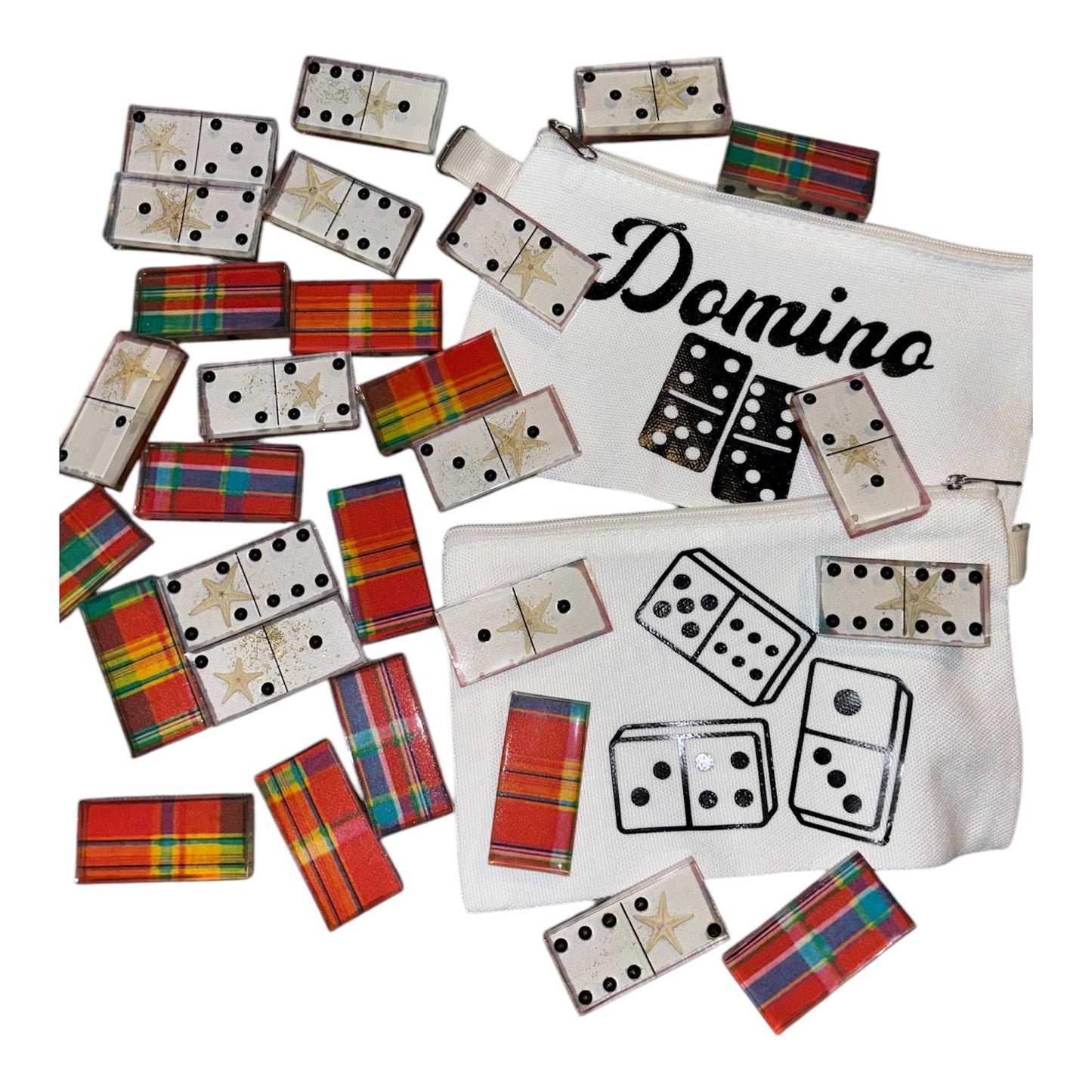 Dominos en résine (28 pcs)