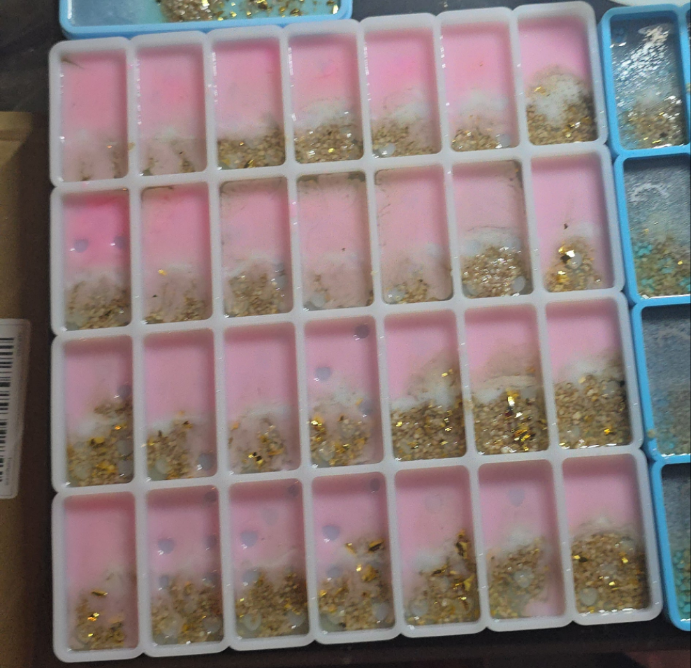 Dominos en résine (28 pcs)