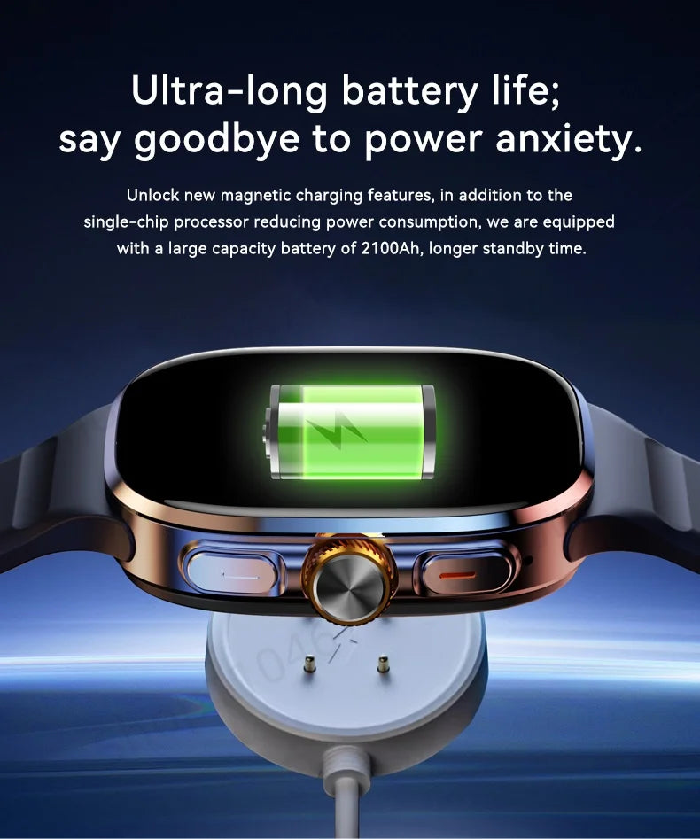 ⌚🔋 Montre Connectée M99 Android 10.0 – Smartwatch 5G avec Carte SIM + Batterie Externe (en option)