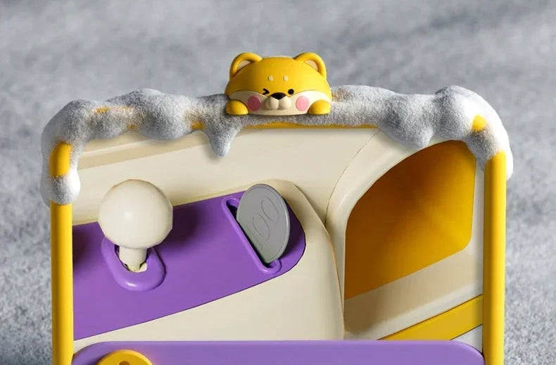 🐶✨ Mini Machine Attrape Jouets en forme de Shiba – Jeu Interactif pour petits et grands