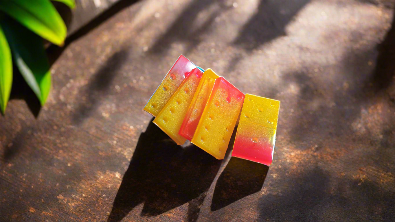 Dominos en résine (28 pcs)