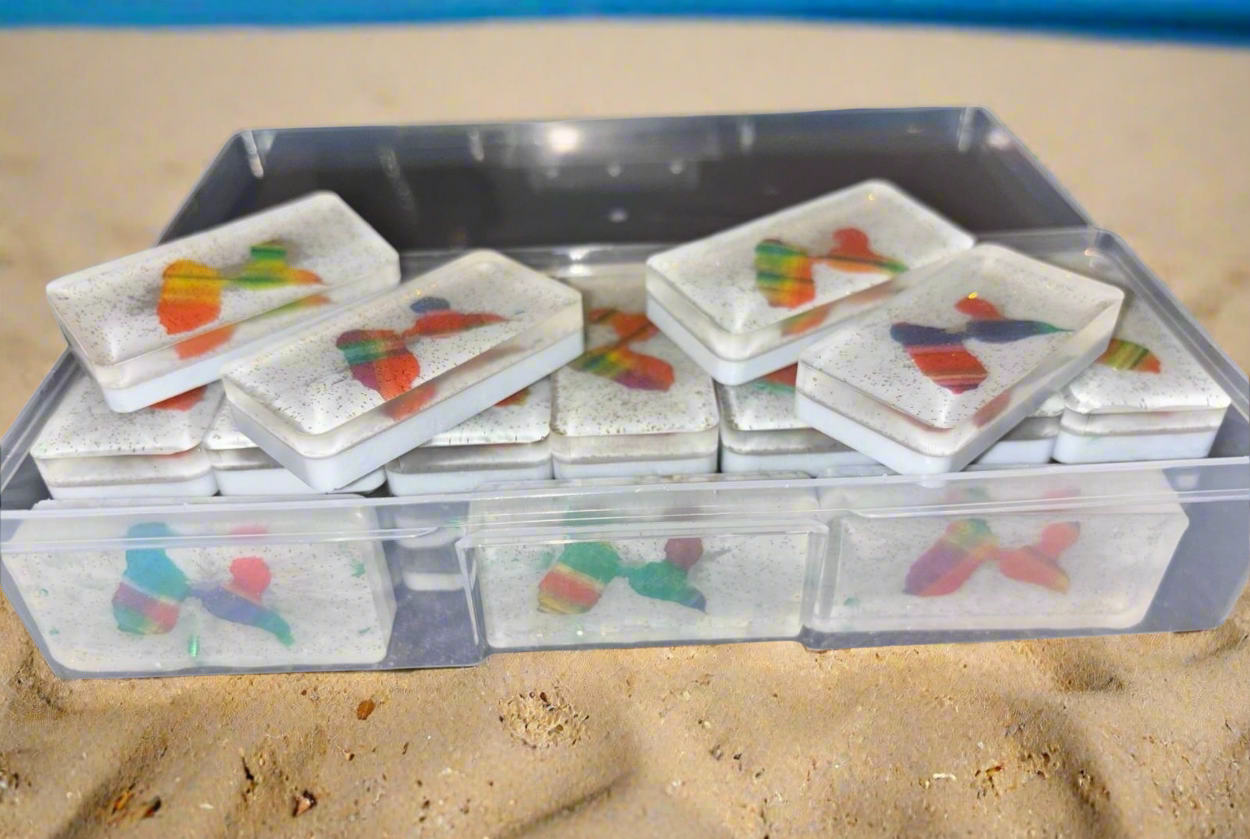 Dominos en résine (28 pcs)