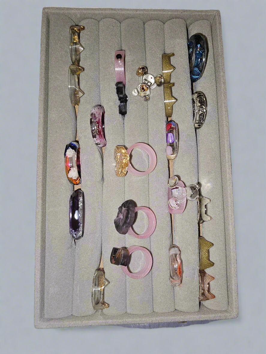 Bagues en résine Fantaisies (1 pcs)