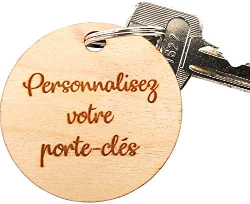 Portes Clés personnalisable à graver (1 pcs)