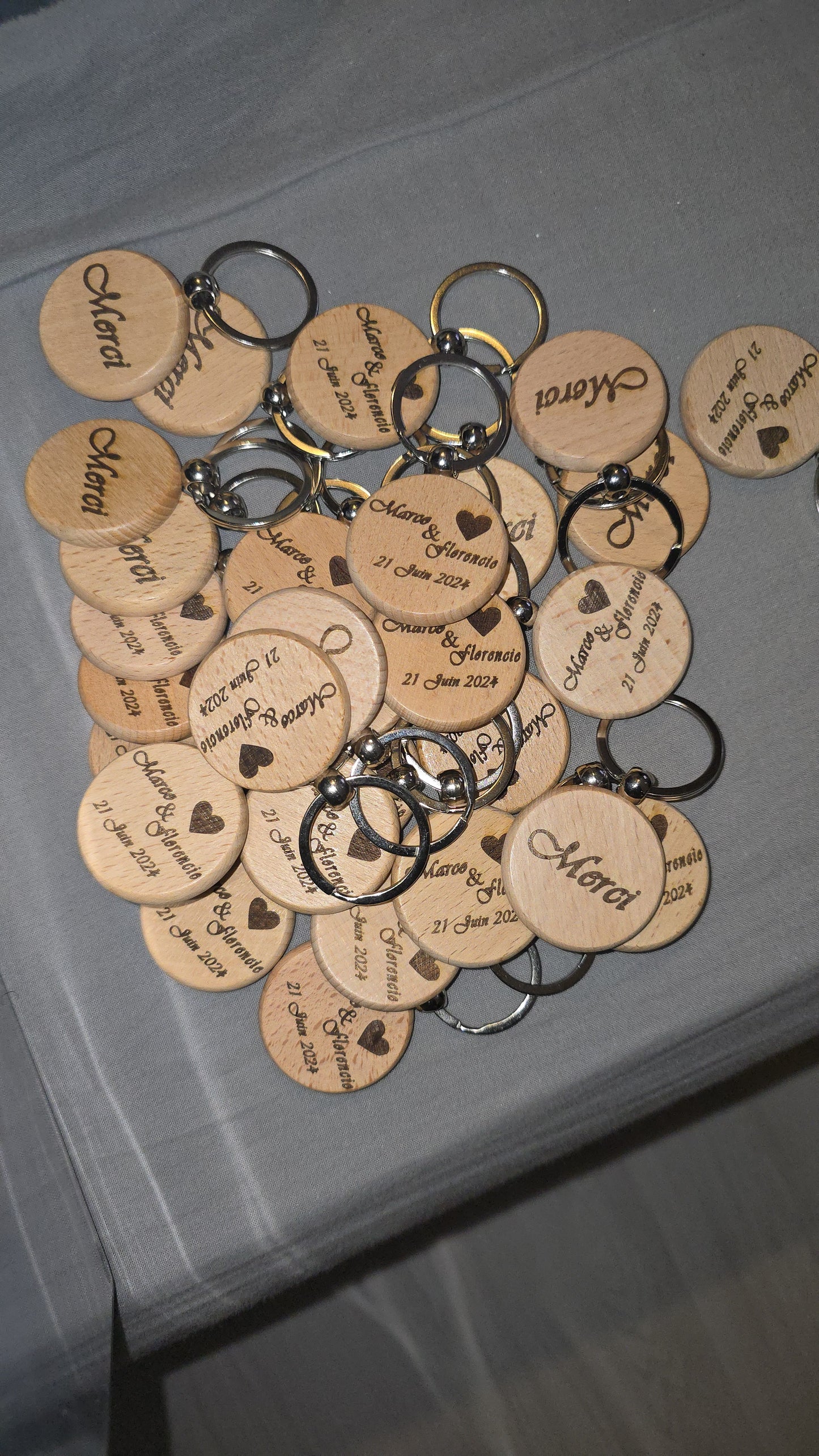 Portes Clés personnalisable à graver (1 pcs)