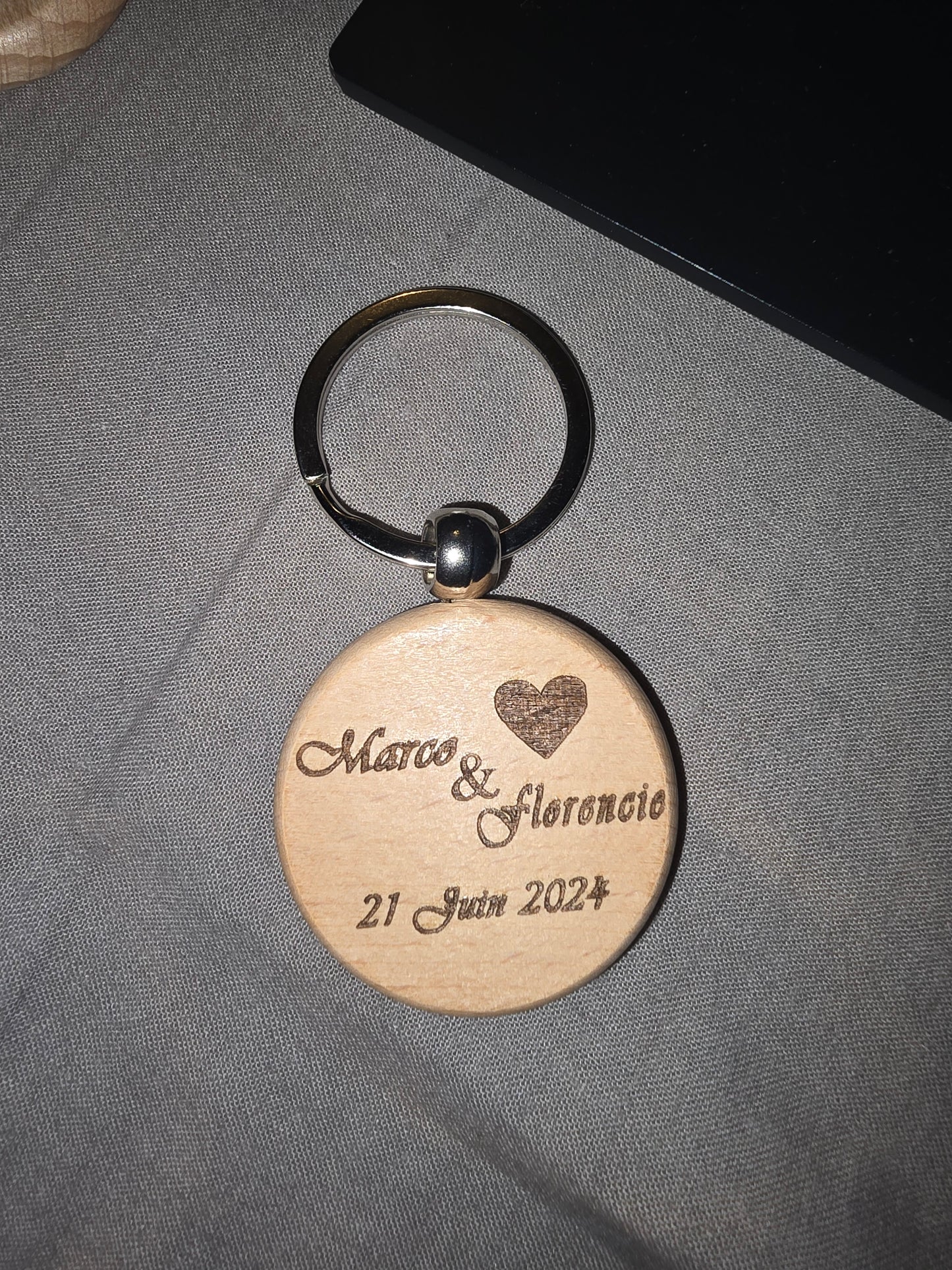 Portes Clés personnalisable à graver (1 pcs)