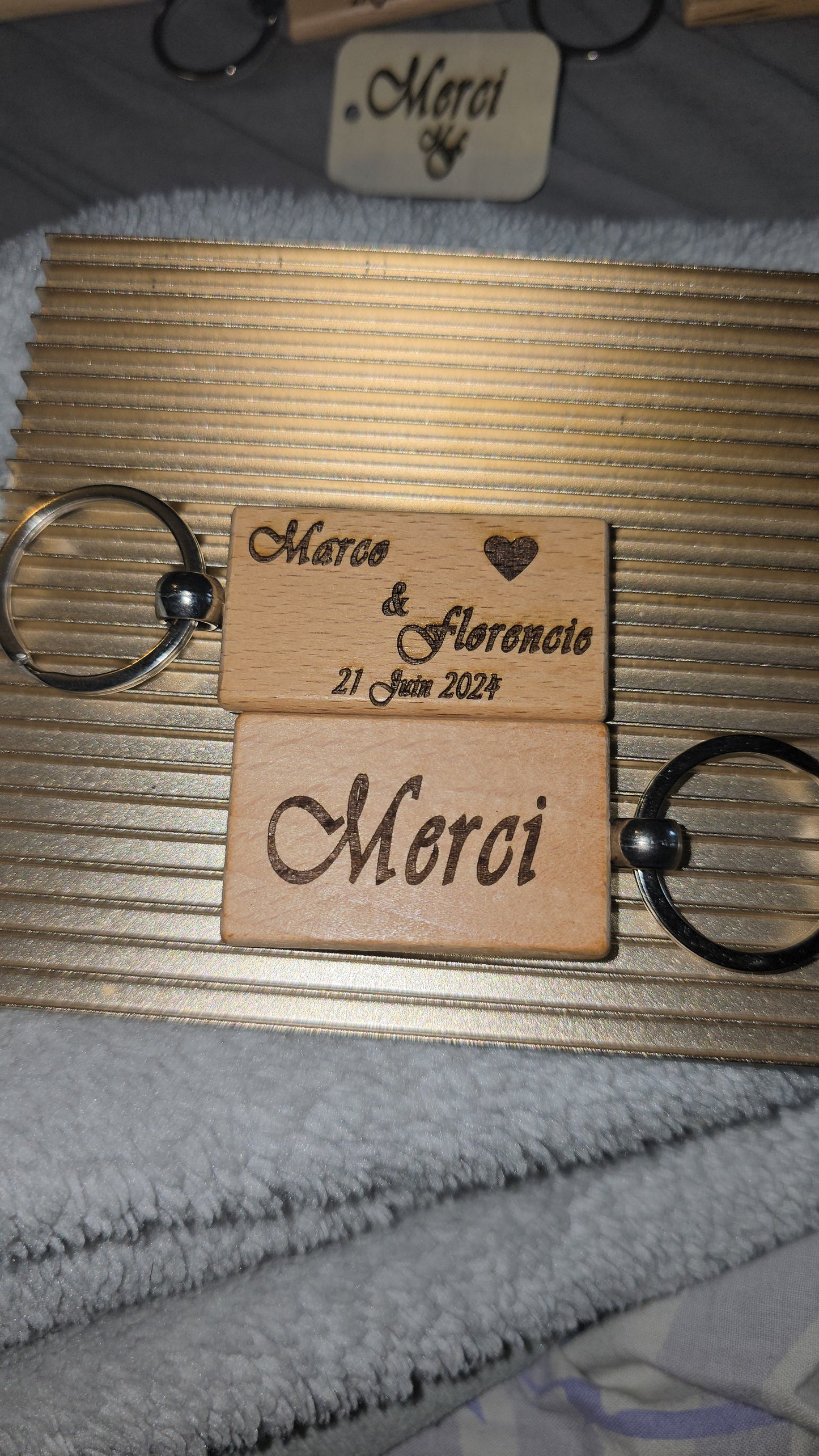 Portes Clés personnalisable à graver (1 pcs)