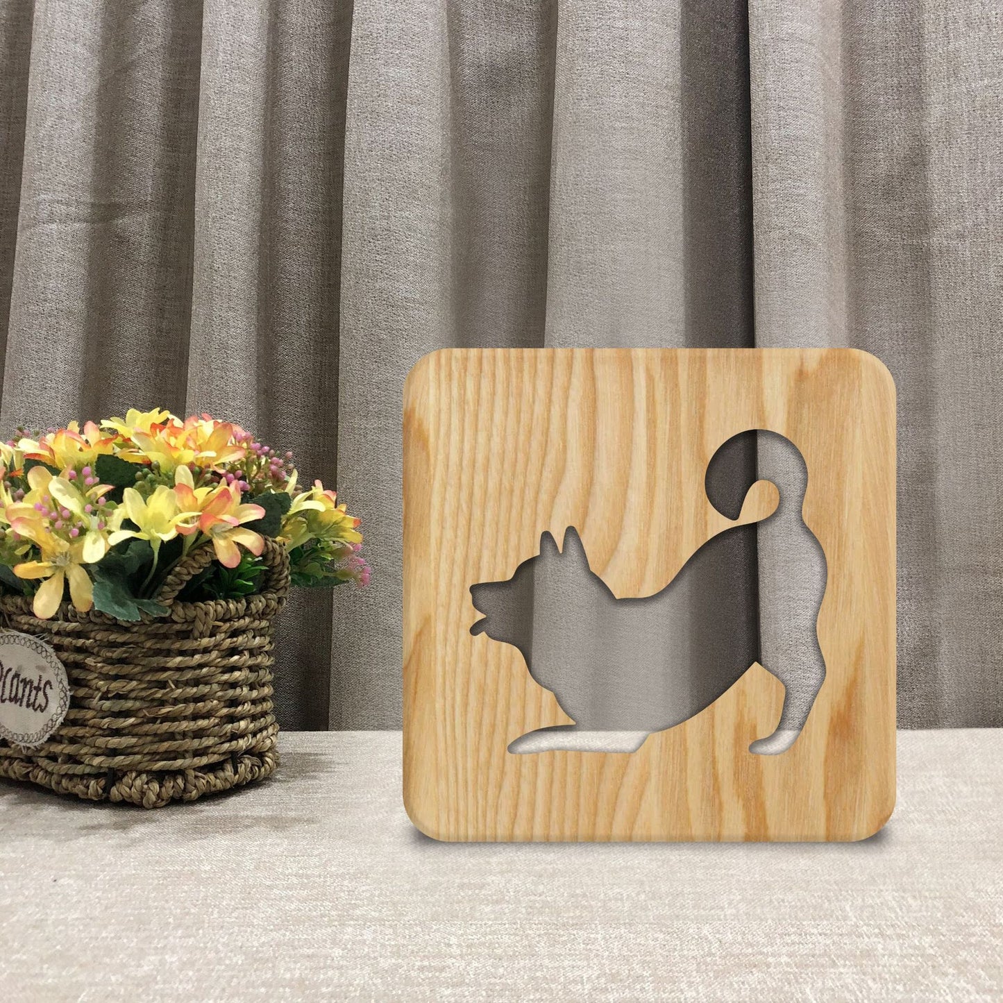 Veilleuse Lampe style Shiba Inu "DropShib"