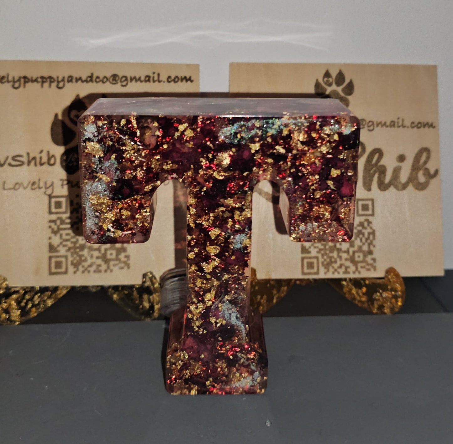 Gamme Alphabets et Chiffres en résine (1 pcs)