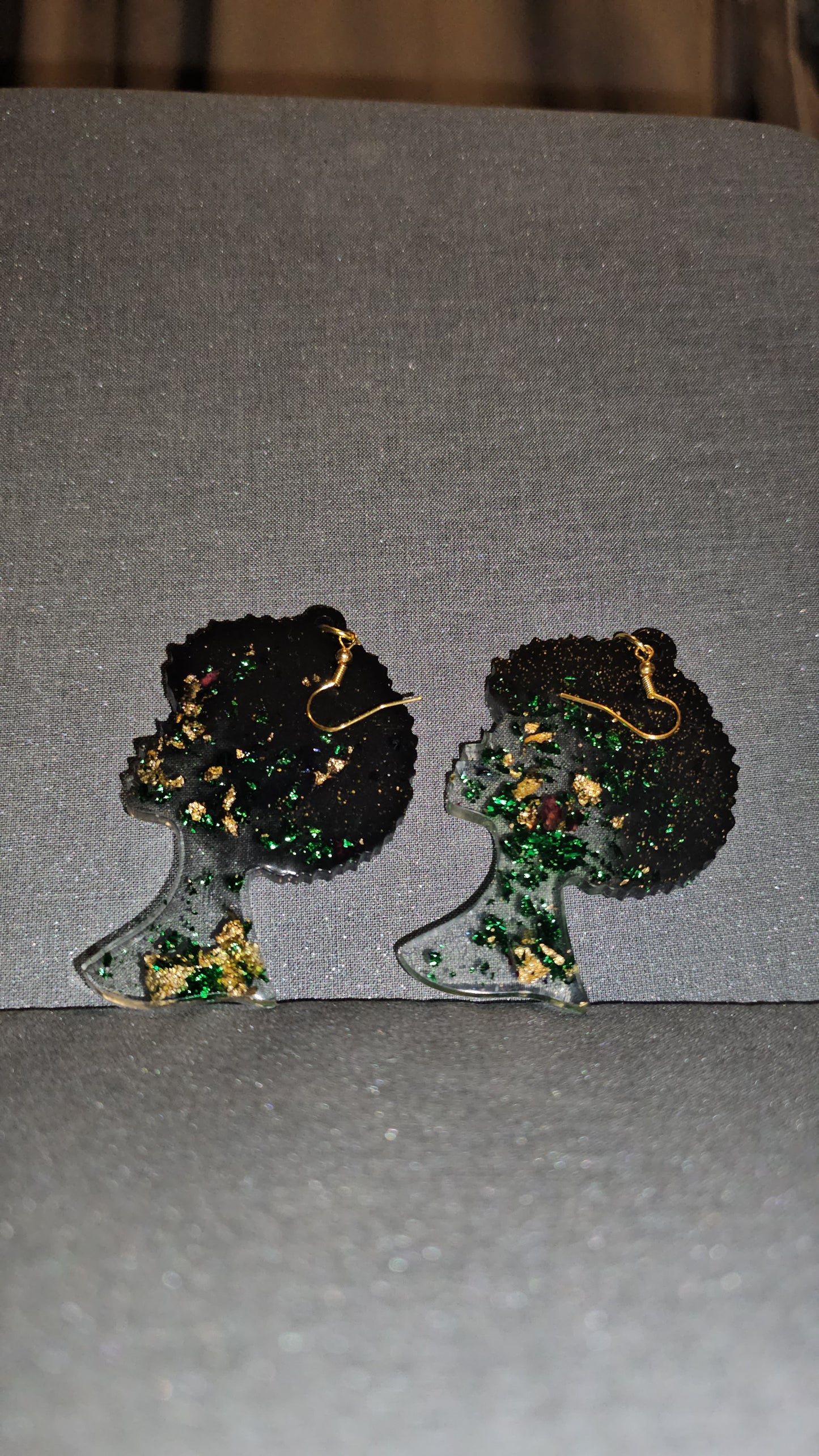 Gamme Antilles-Guyane Africaniz Black Afro en résine (1 pcs)