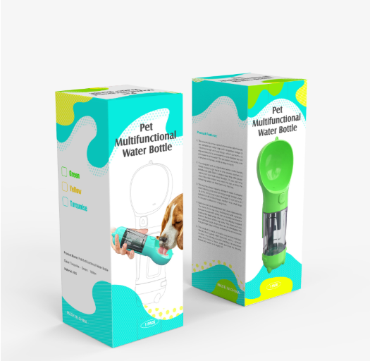 Gourde 4 en 1 pour Chien "DropShib"