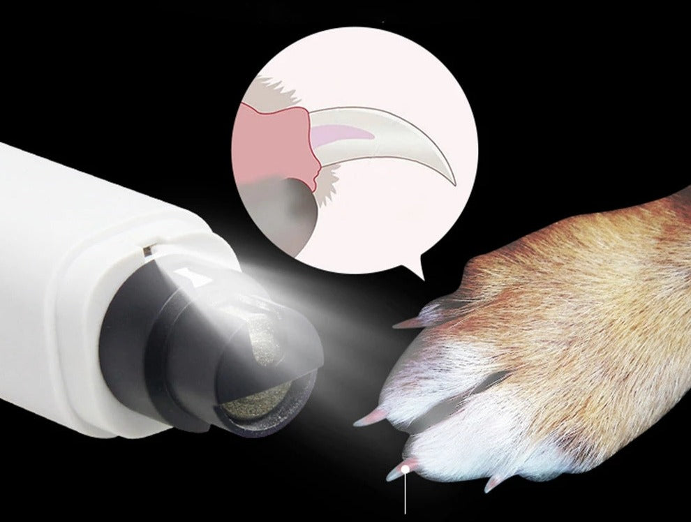 Lime à ongle électrique pour animaux de compagnie "DropShib"