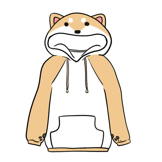 Pull SurvĂȘtement style Shiba Inu 3XL "DropShib"