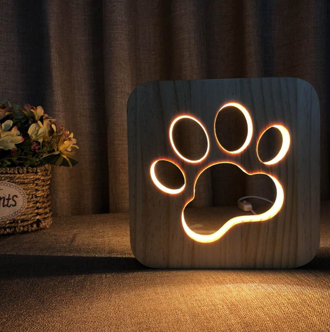 Veilleuse Lampe univers du chien "DropShib"