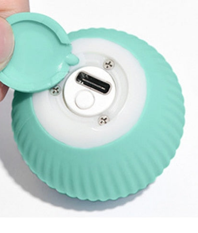 Balle interactive automatique intelligente rechargeable pour chat ou chien