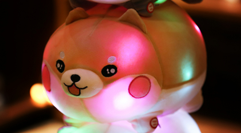 Peluche Shiba inu Veilleuse "DropShib"
