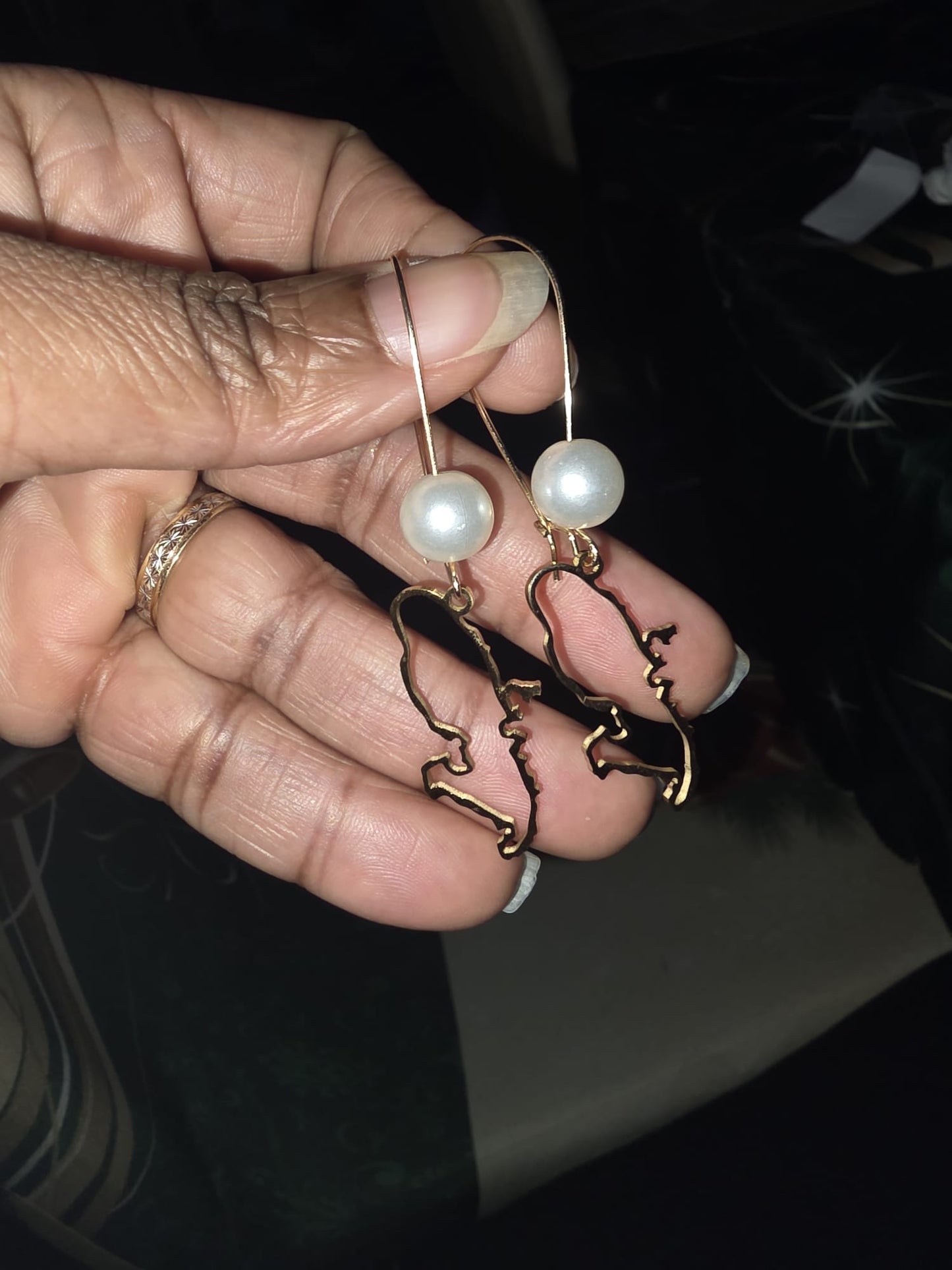 🌺 Boucles d’Oreilles madras «MADRÉLYA» Antilles/Guyane