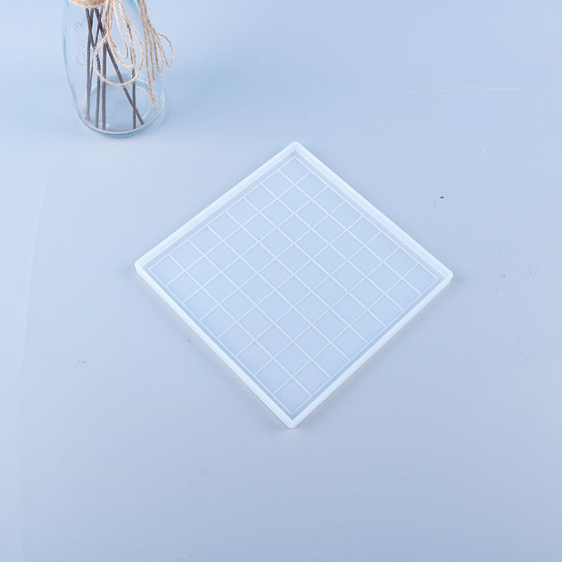 Moule en silicone Échiquiers et/ou jeu de dame "DropShib"