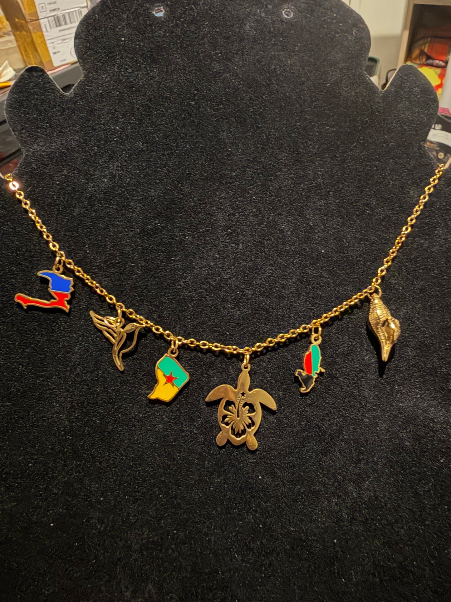 💎 Collier des îles - Afro Caribeen • inoxydable