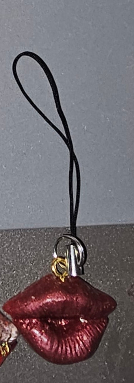 Bijoux de téléphone portable en résine (1 pcs)
