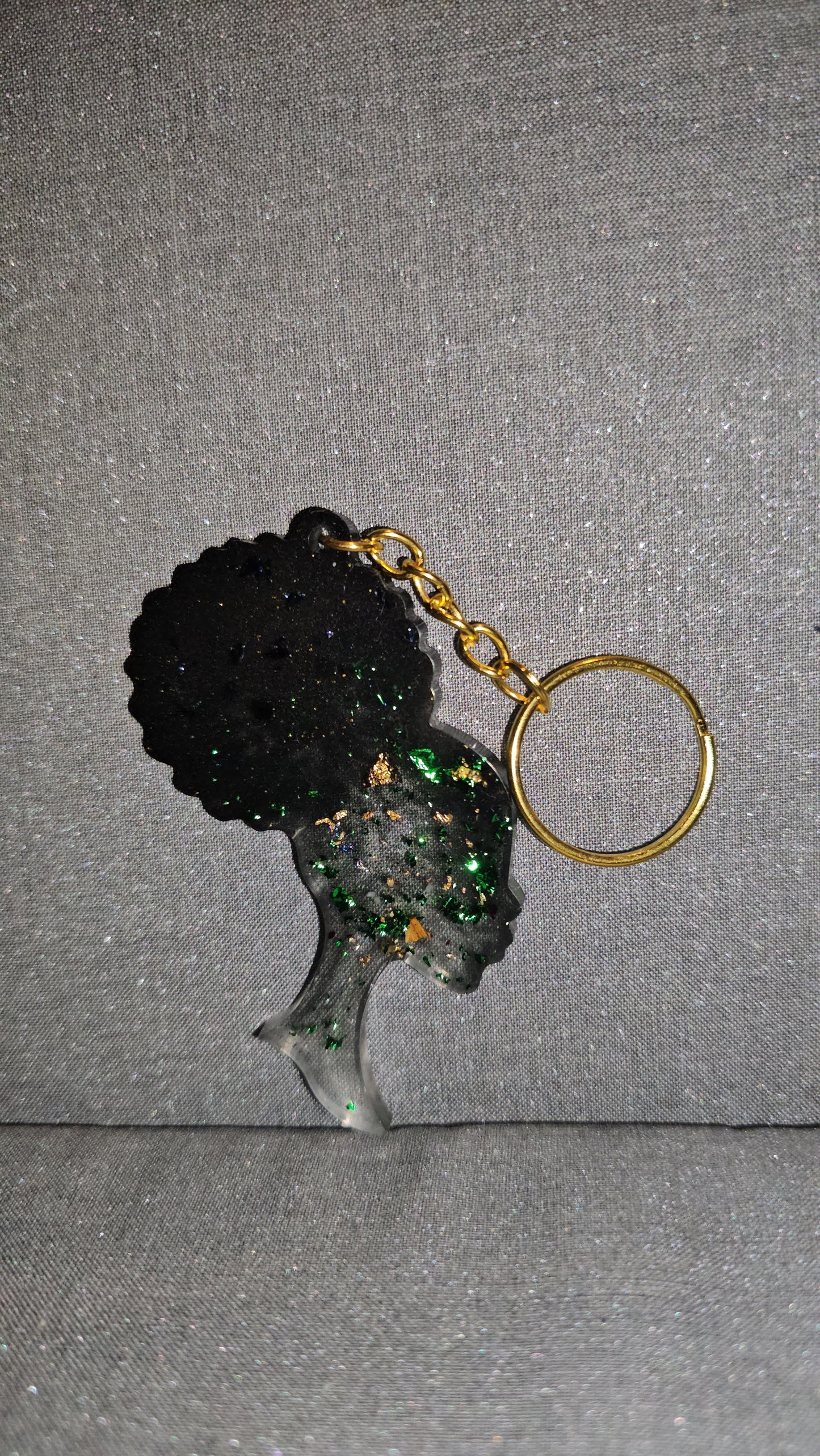 Gamme Antilles-Guyane Africaniz Black Afro en résine (1 pcs)