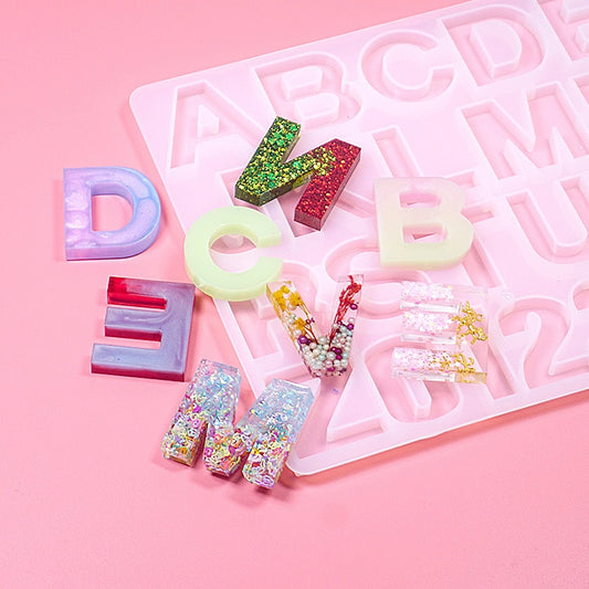 Moule en silicone alphabets "DropShib"