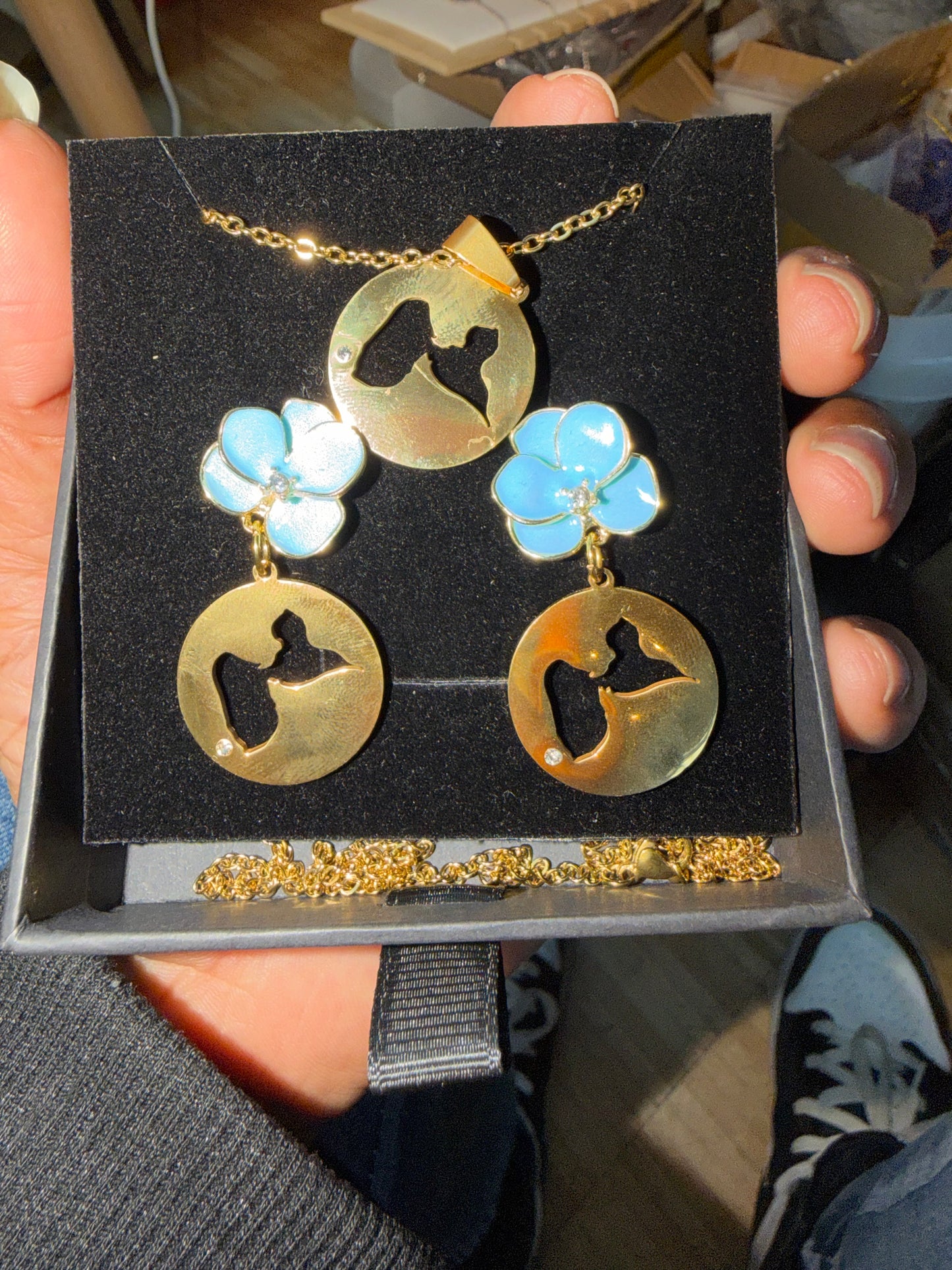 💎 Coffrets Bijoux Afro-Caraïbes acier inoxydable