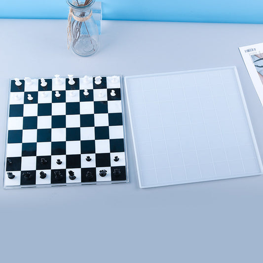 Moule en silicone Échiquiers et/ou jeu de dame "DropShib"