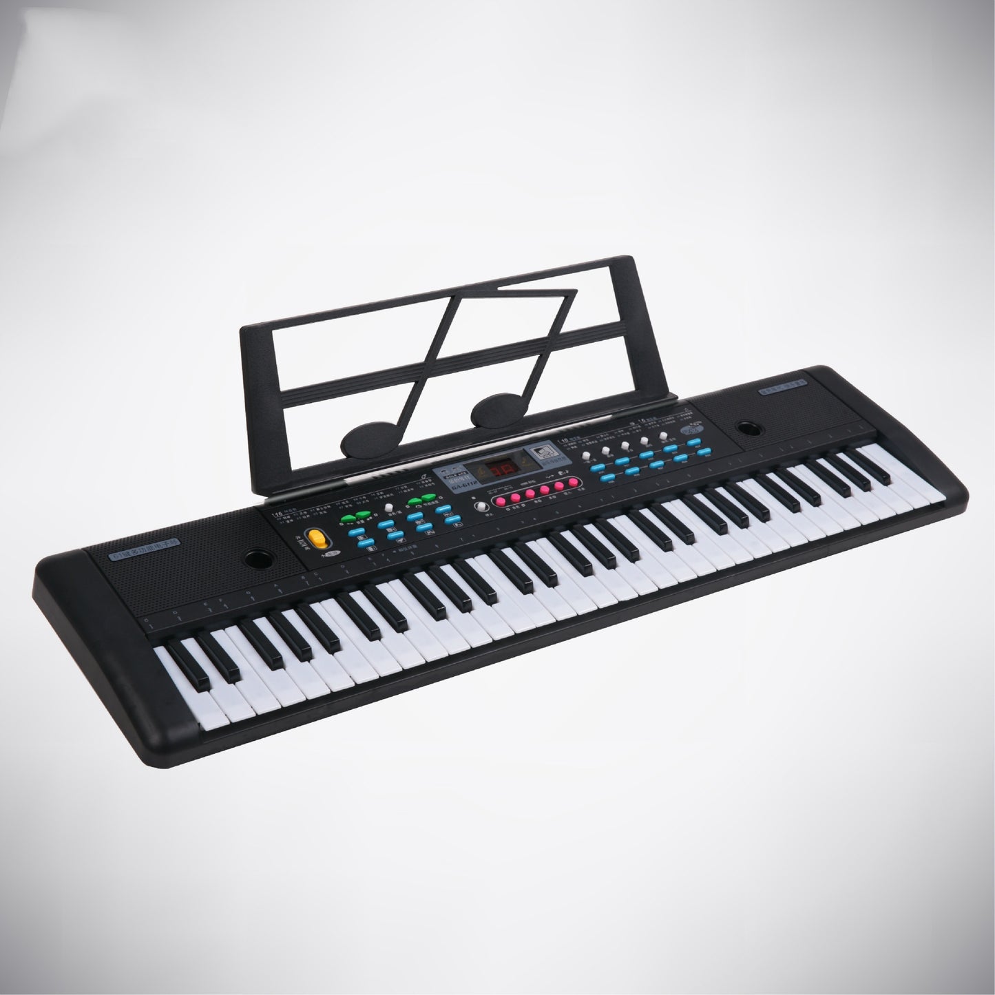 🎹🎤 Piano Clavier Électronique Musical 61 Touches avec Microphone