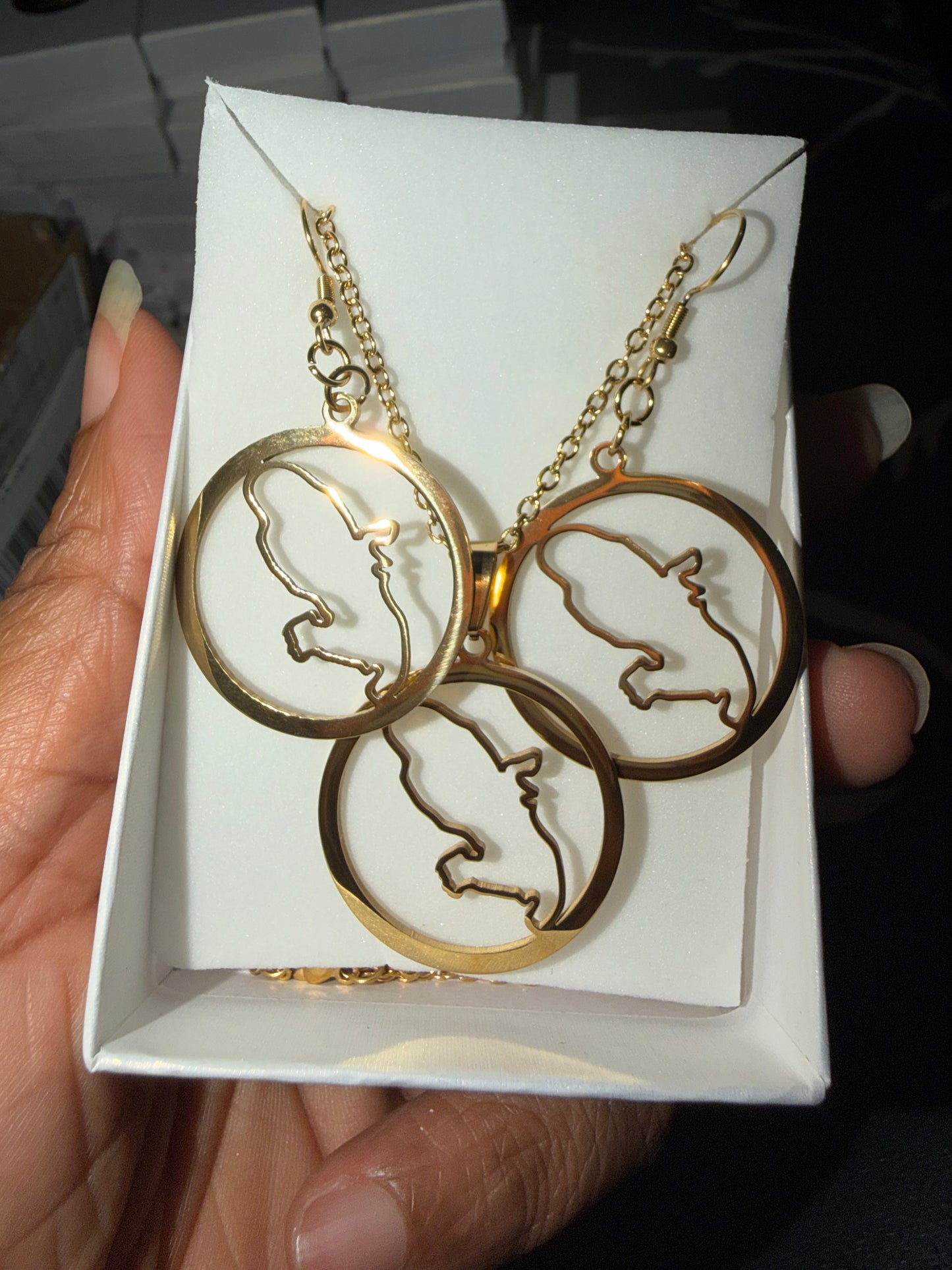 💎 Coffrets Bijoux Afro-Caraïbes acier inoxydable