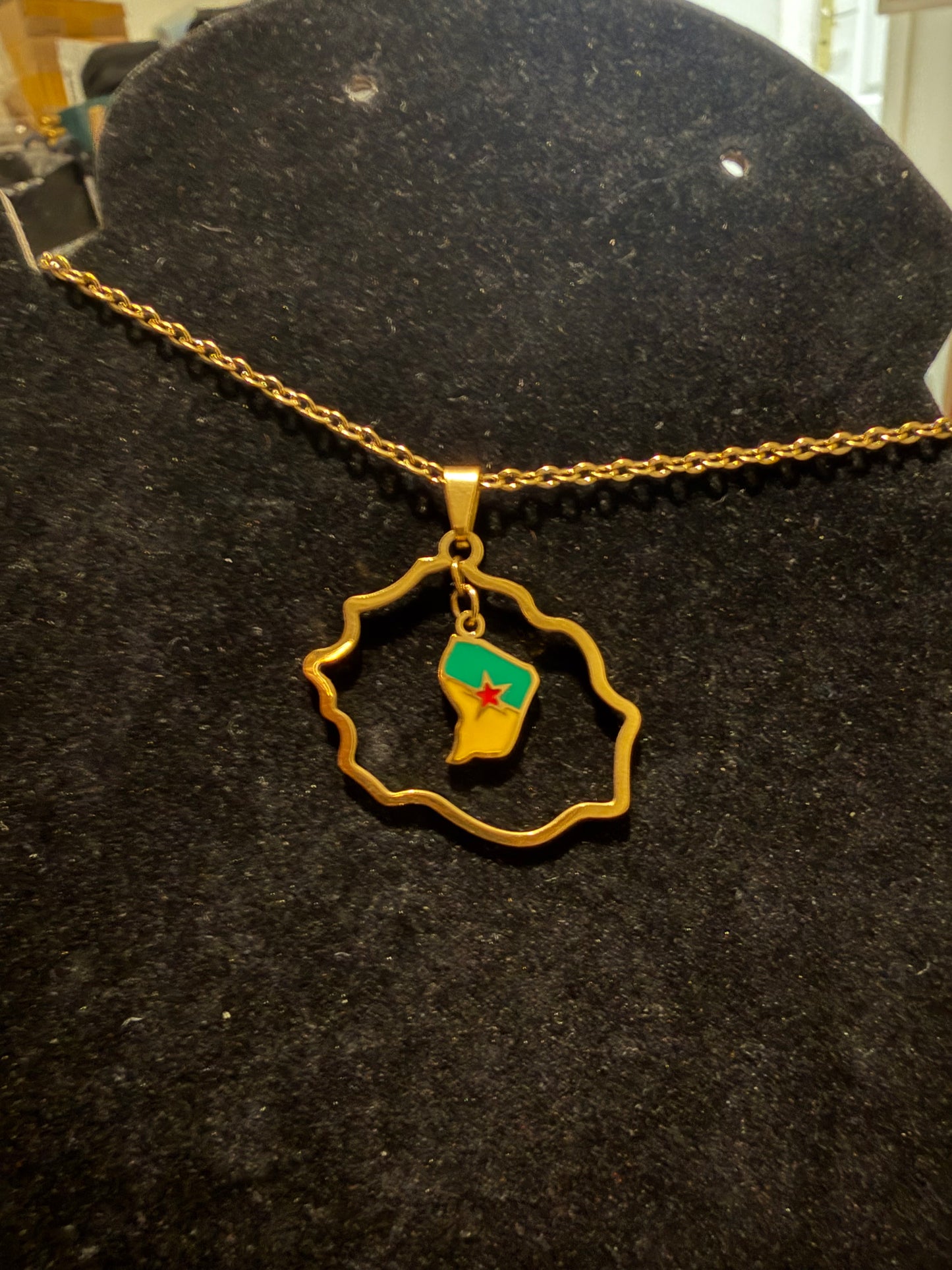 💎 Collier des îles - Afro Caribeen • inoxydable