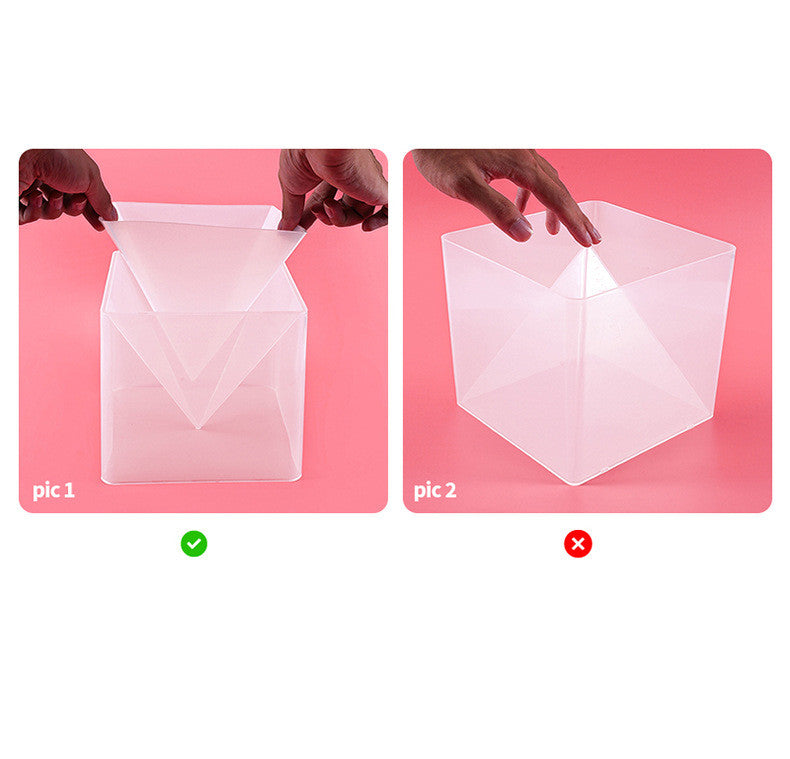 Moule en silicone silicone pyramide "DropShib"