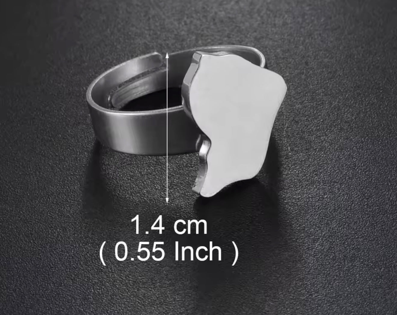💍✨ Petites Bagues Ajustables en Acier Inoxydable – Guadeloupe, Martinique🇲🇶, Guyane🇬🇫 & Réunion🇷🇪