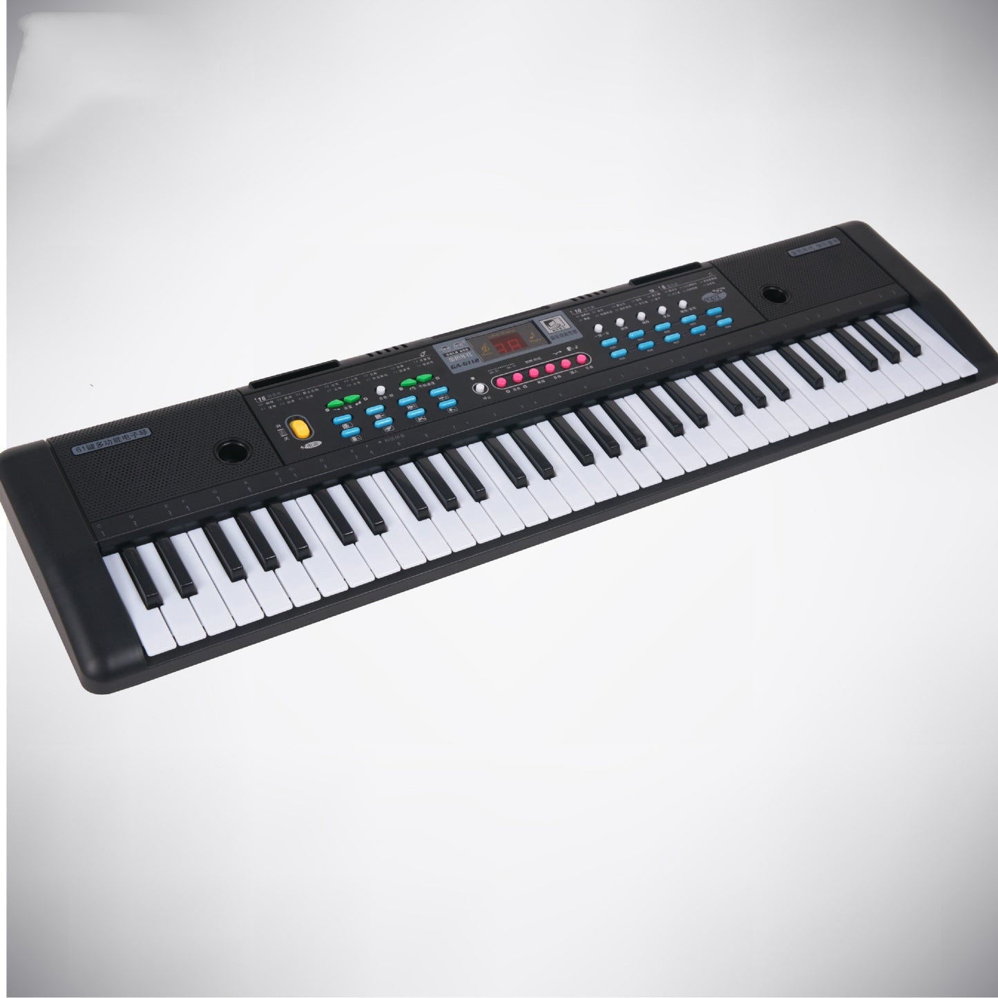 🎹🎤 Piano Clavier Électronique Musical 61 Touches avec Microphone
