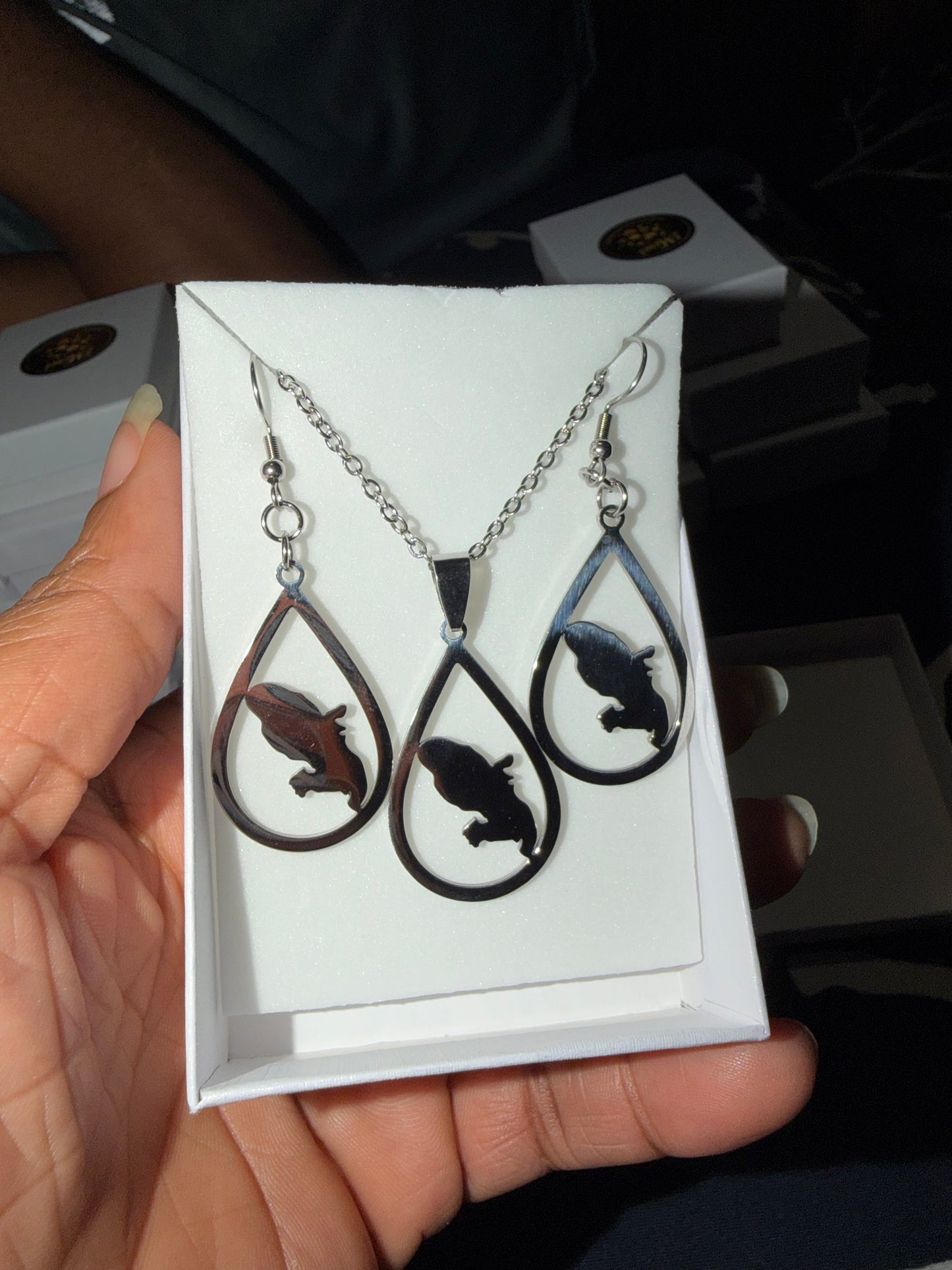 💎 Coffrets Bijoux Afro-Caraïbes acier inoxydable