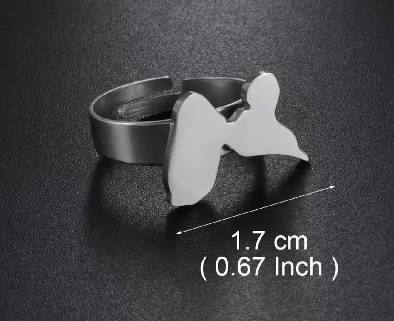 💍✨ Petites Bagues Ajustables en Acier Inoxydable – Guadeloupe, Martinique🇲🇶, Guyane🇬🇫 & Réunion🇷🇪